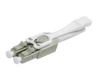 Коннектор оптический многомодовый, LC/MM uniboot push-pull, 2.0мм, серый
