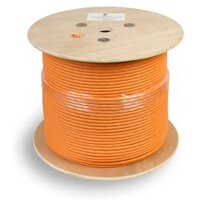 Кабель экранированная витая пара SSTP (S/FTP), категория 7 (600MHz), 4 пары (26AWG), многожильный (patch), LSZH