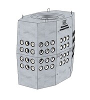 Колодец ККС-3,5-80(10) КСС-ВПГлТ (с закладными элементами для ввода гладкой трубы)