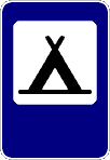 Знак 7.10 Кемпинг
