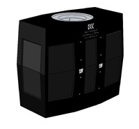 Колодец ККСр-4-80(10) ГЕК-У КСС (В25) в гидроизоляции