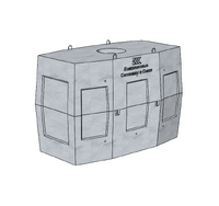 Колодец ККСр-5-10 ГЕК-КСС (В25)